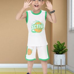 NEW GEN Boys Printed T-shirt with Shorts-picture-28