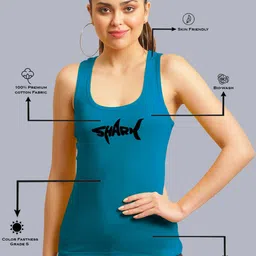 FBAR Print Cotton Tank Top image 5