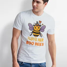 Seekbuylove Graphic Printed Round Neck Bio Finish Cotton T-shirt-picture-13