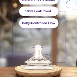 Kidbea 2Pcs Natural Milk Feeding Bottles - 150 ml each image 3