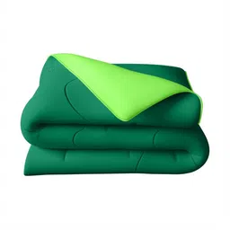 Portico Green AC Room 150 GSM Cotton Double Bed Comforter image 2