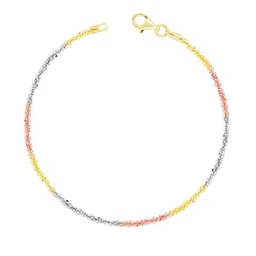 TOUCH925 Silver Single Anklet image 2