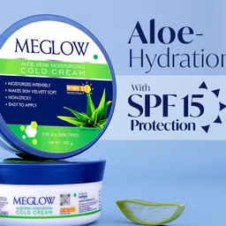 MEGLOW Set Of 2 Cold Cream 125 g & Peach Body Lotion - 500 ml image 5