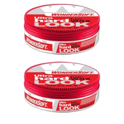 WonderSoft Set Of 2 Ultra Hard Look Hair Wax With Pro Vitamin-B - 100 ml Each-picture-13