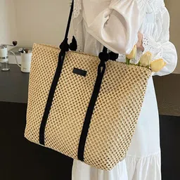 StyleCast x Revolte Oversized Structured Shoulder Bag image 1