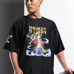 THE BEETEL HOUSE Men Printed Drop-Shoulder Sleeves Applique T-shirt-picture-25