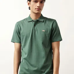 Andamen Men Polo Collar Applique T-shirt-picture-20