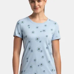 Jockey Women Printed Pockets T-shirt-picture-26