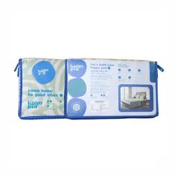 The Happy Pod Abstract Pure Cotton 144 TC Flat King Bedsheet & 2 Pillow Covers image 4