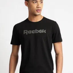 Reebok Men Solid Round Neck Cotton T-shirt-picture-23