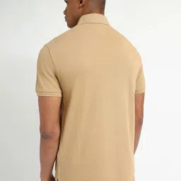 Tommy Hilfiger Men Solid Polo Collar Cotton T-shirt image 2