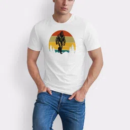 Seekbuylove Men Printed Bio Finish T-shirt image 3