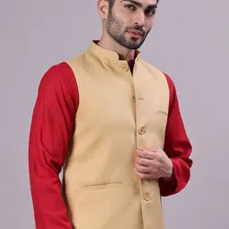 V-Mart Mandarin Collar Nehru Jacket image 5