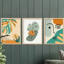 walllane Modern Wall Art With Frame Home Decor Wall Painting For Living Room Office Bedroom image 4