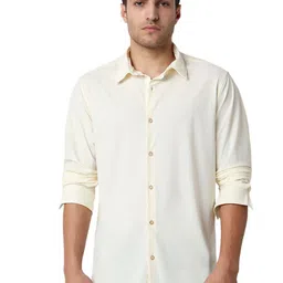 SPYKAR Men Slim Fit Opaque Casual Shirt-picture-26