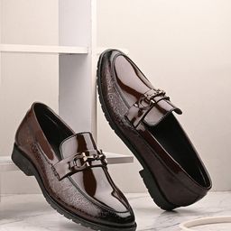 House of Pataudi Men Formal Loafers-picture-33