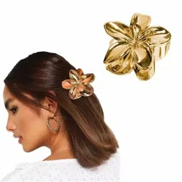 Elecsera Pack of 4 Floral Shaped Claw Clip image 2