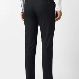 van heusen V Dot Men Slim Fit Mid-Rise Formal Trousers image 3