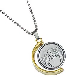 shobhram Alloy Pendant with Chain image 3