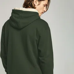 TOGS & TERRE Men Graphic Printed Hooded Pullover Sweatshirt image 5