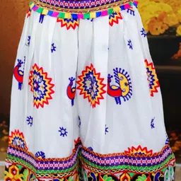 BownBee Girls Embroidered Ready to Wear Lehenga & Blouse With Dupatta image 5