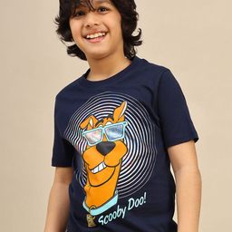Kids Ville Boys Scooby Doo Printed Pure Cotton Round Neck Tshirt-picture-33