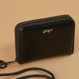 Ginger by Lifestyle Women Solid Short Zip Around Wallet-image-70