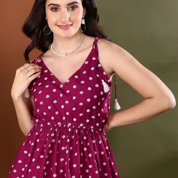 Stylum Polka Dot Print Peplum Crop Top-picture-32