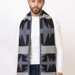 Amoldo Unisex Patterned Acrylic Mufflers image 2