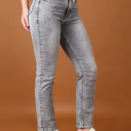 V-Mart Women High-Rise Heavy Fade Jeans image 2