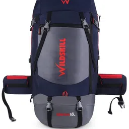 WILDSKILL Unisex Brand Logo Backpack with Compression Straps-picture-16
