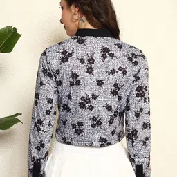 TANDUL Women Fleece Lightweight Tailored Jacket image 3