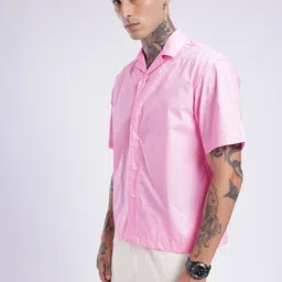 glitchez Relaxed Typography Printed Casual Shirt image 2