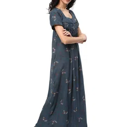 KOVIRA Printed Maxi Nightdress image 3
