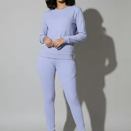 Mast & Harbour Self-Design V Neck Top With Trouser Co-Ords-image-75