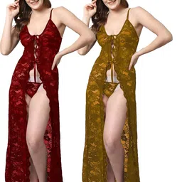 Samvar Women Multi Baby Dolls-picture-34