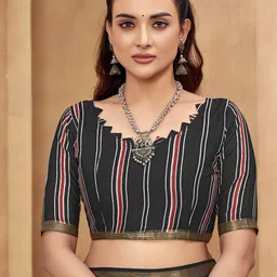 all about you Ethnic Motifs Printed Saree image 5