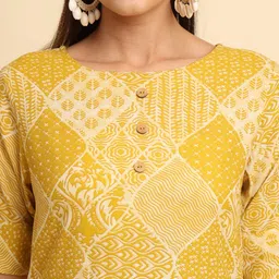Anouk Rustic Women Geometric Printed Kurta image 2