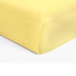 The White Cradle Yellow 120 TC Cotton Crib Bedsheet-picture-28