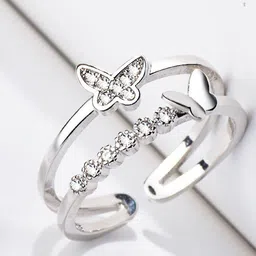 Ringzinnie Stone-Studded Adjustable Finger Rings-picture-13