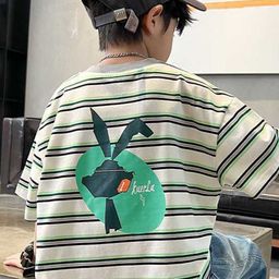 FOREVER FRIDAY Boys Printed Applique T-shirt-picture-0