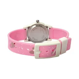 Time Up Unisex Kids Printed Dial & Textured Straps Analogue Watch BTR-CURV-333 image 2