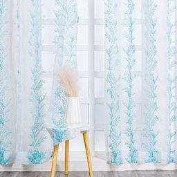 Parda Online Set of 2 Sheer Door Curtain-picture-7