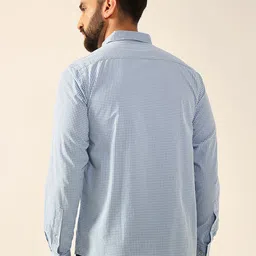 ENSPYR Men Opaque Checked Casual Shirt image 4