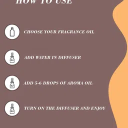 AARVI DECOR STUDIO 2Pcs Brown Orange & Rose Petal Essential Oils - 10 ml Each image 4