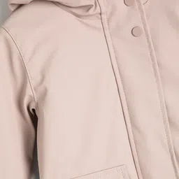 Koton Girls Hooded Solid Parka Jacket image 3