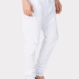 Wintage Mandarin Collar Pure Cotton Straight Kurta with Pyjamas & Nehru Jacket image 3