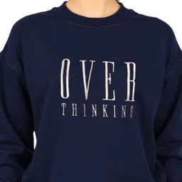 SALUJA FABRICS Women Typography Printed Long Sleeves Sweatshirt-picture-28