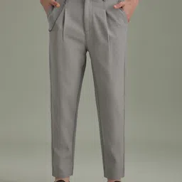 Banana Club Men Relaxed Pleated Trousers-image-64