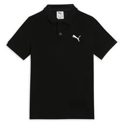 Puma Kid's Ess polo ps Regular Fit Polo Collar Cotton Tshirt-picture-16